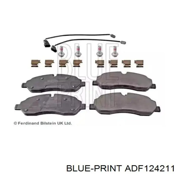 Передние тормозные колодки BK312K021ABN Ford