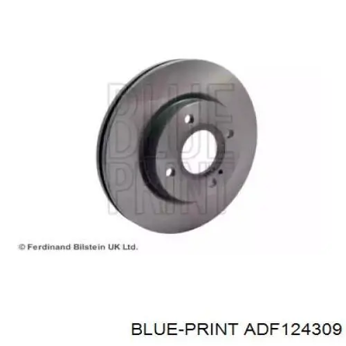 Freno de disco delantero ADF124309 Blue Print