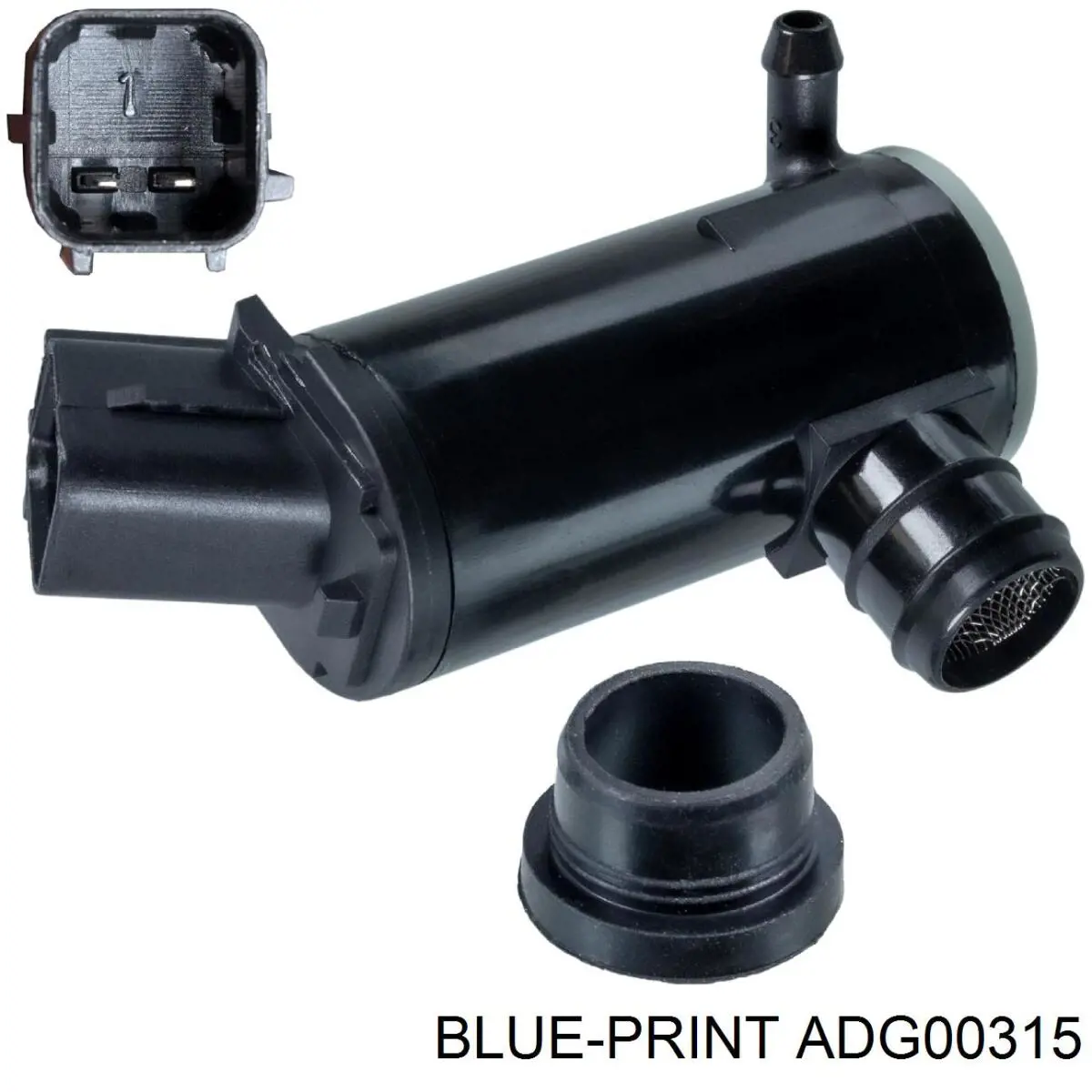 ADG00315 Blue Print bomba de motor de fluido para lavador de vidro dianteiro
