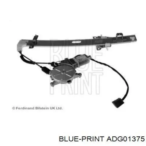 Механизм стеклоподъемника двери задней правой ADG01375 Blue Print