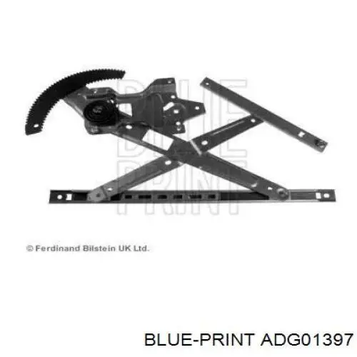 Механизм стеклоподъемника двери передней правой ADG01397 Blue Print