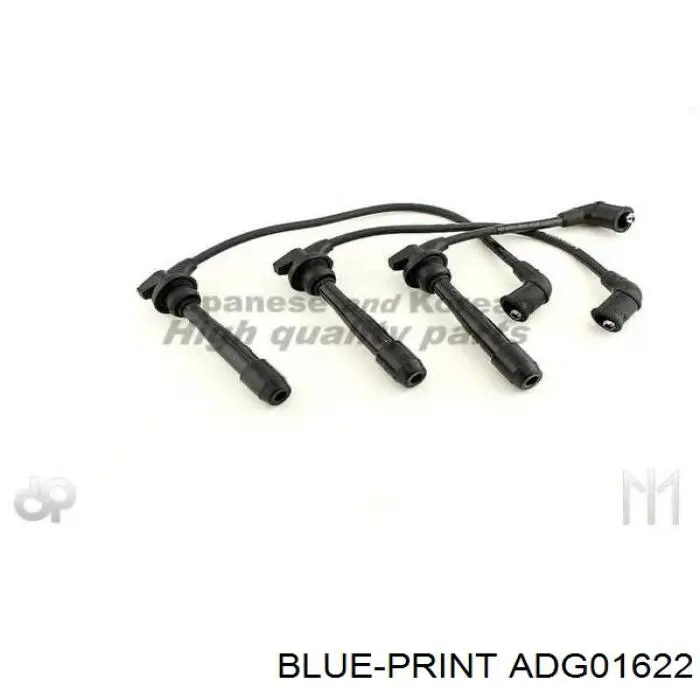 Juego de cables de encendido ADG01622 Blue Print