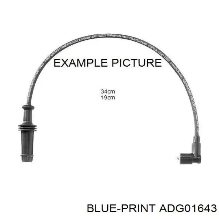 Провода зажигания Blue Print ADG01643 цена, от 9.85 USD