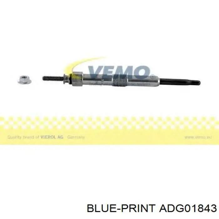 Свечи накала 8EG008498311 HELLA