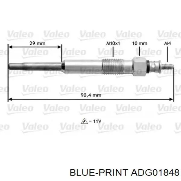 Свечи накала VAG VAGN10140101 цена, от 7.74 USD