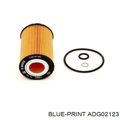 Масляный фильтр ADG02123 Blue Print