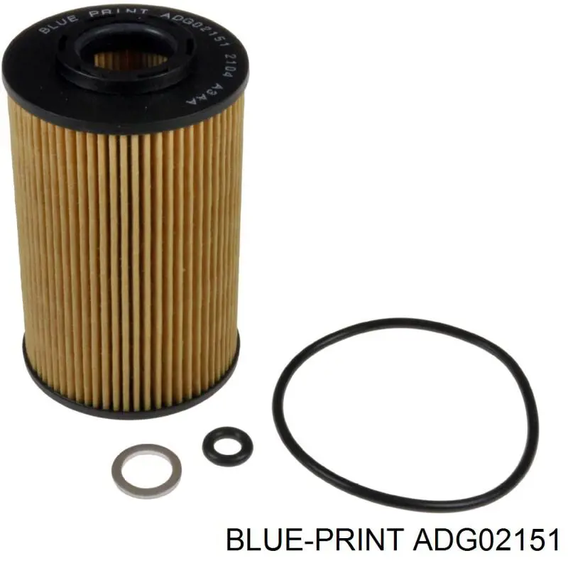 Filtro de aceite ADG02151 Blue Print