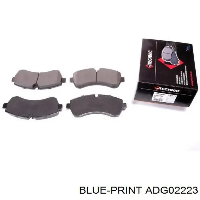 ADG02223 Blue Print Воздушный фильтр двигателя