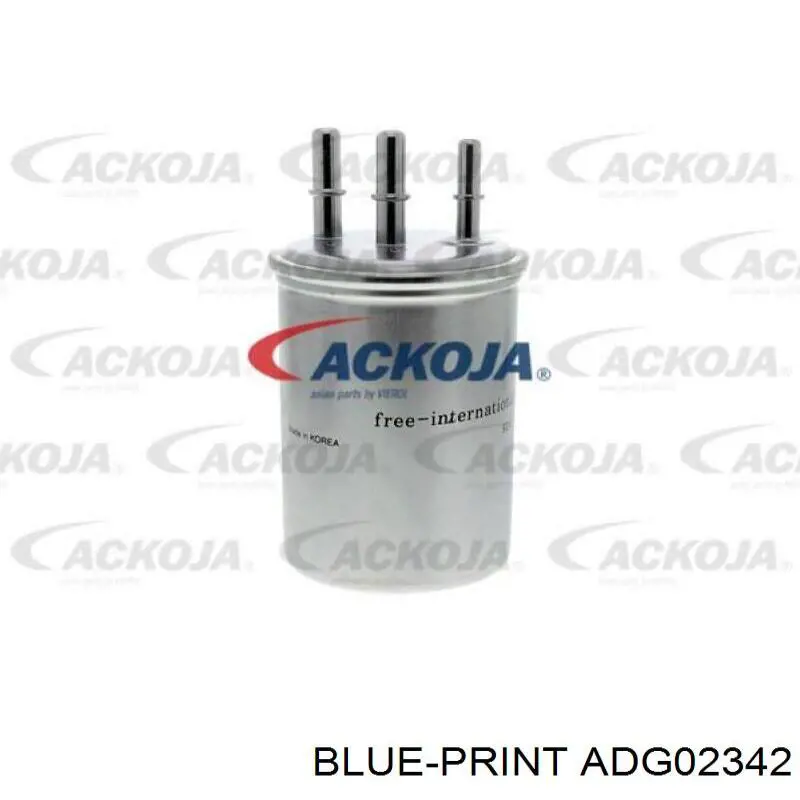 Фильтр тонкой очистки топлива Blue Print ADG02342 цена, от 11.73 USD