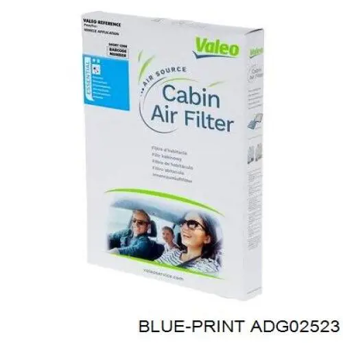 Воздушный фильтр салона Blue Print ADG02523