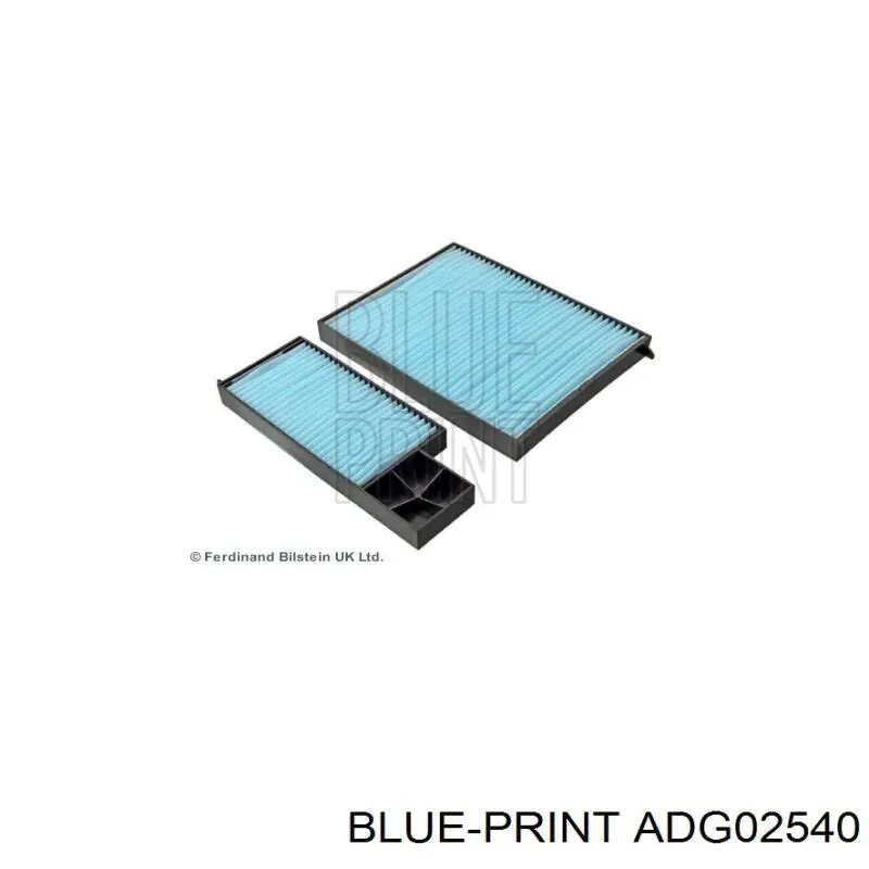 ADG02540 Blue Print фильтр салона