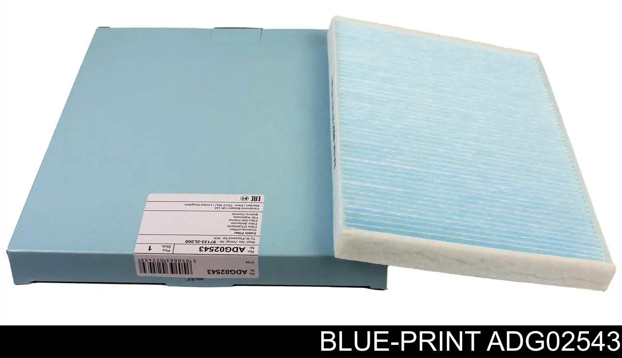 Купить ADG02543 Blue Print Фильтр салона угольный