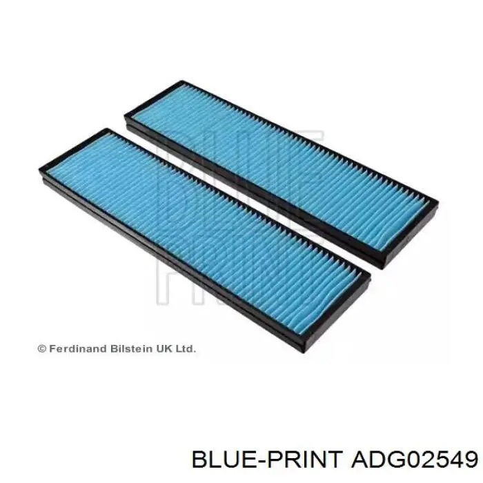 Фильтр салона ADG02549 Blue Print