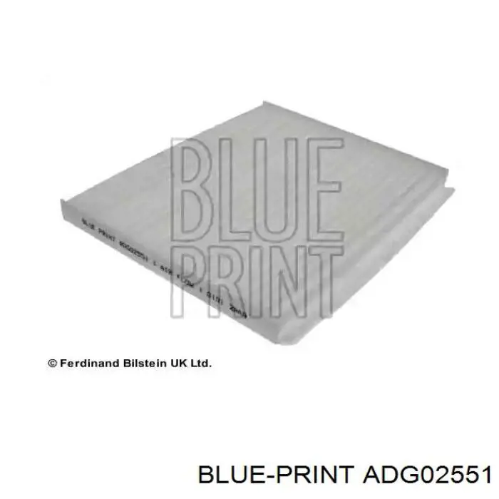 Фильтр салона ADG02551 Blue Print