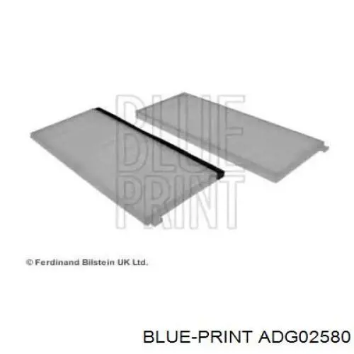 Filtro de habitáculo ADG02580 Blue Print