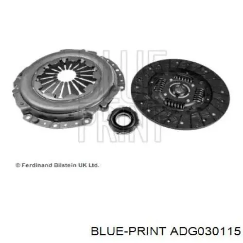 Комплект сцепления (3 части) Blue Print ADG030115 цена, от 157.71 USD