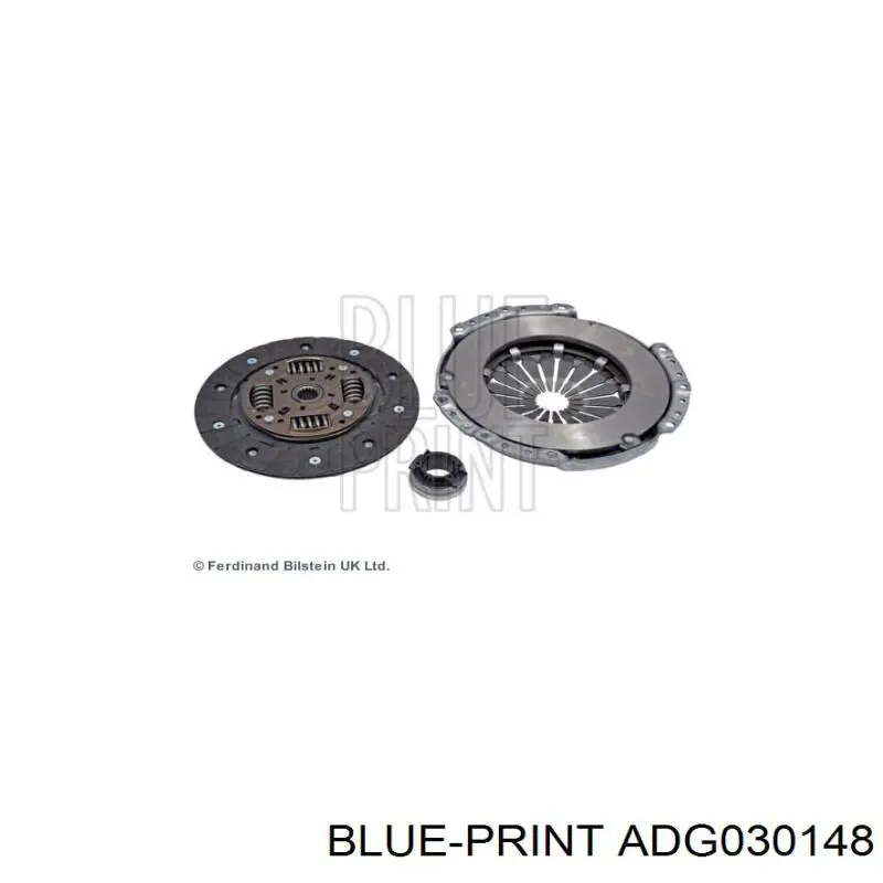 Kit de embrague (3 partes) ADG030148 Blue Print