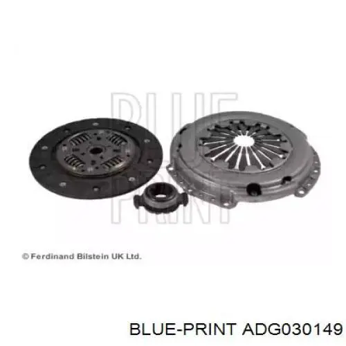 Комплект сцепления (3 части) Blue Print ADG030149 цена, от 113.28 USD