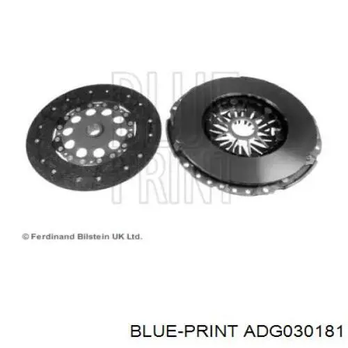 Комплект сцепления (3 части) Blue Print ADG030181 цена, от 167.25 USD