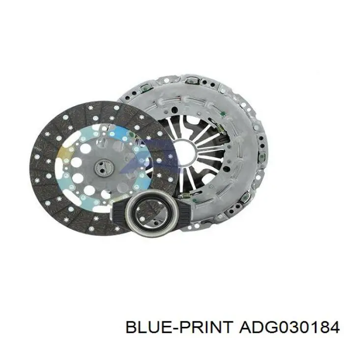 Купить ADG030184 Blue Print Комплект сцепления (диск, корзина, подшипник)