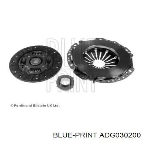 Kit de embrague (3 partes) ADG030200 Blue Print