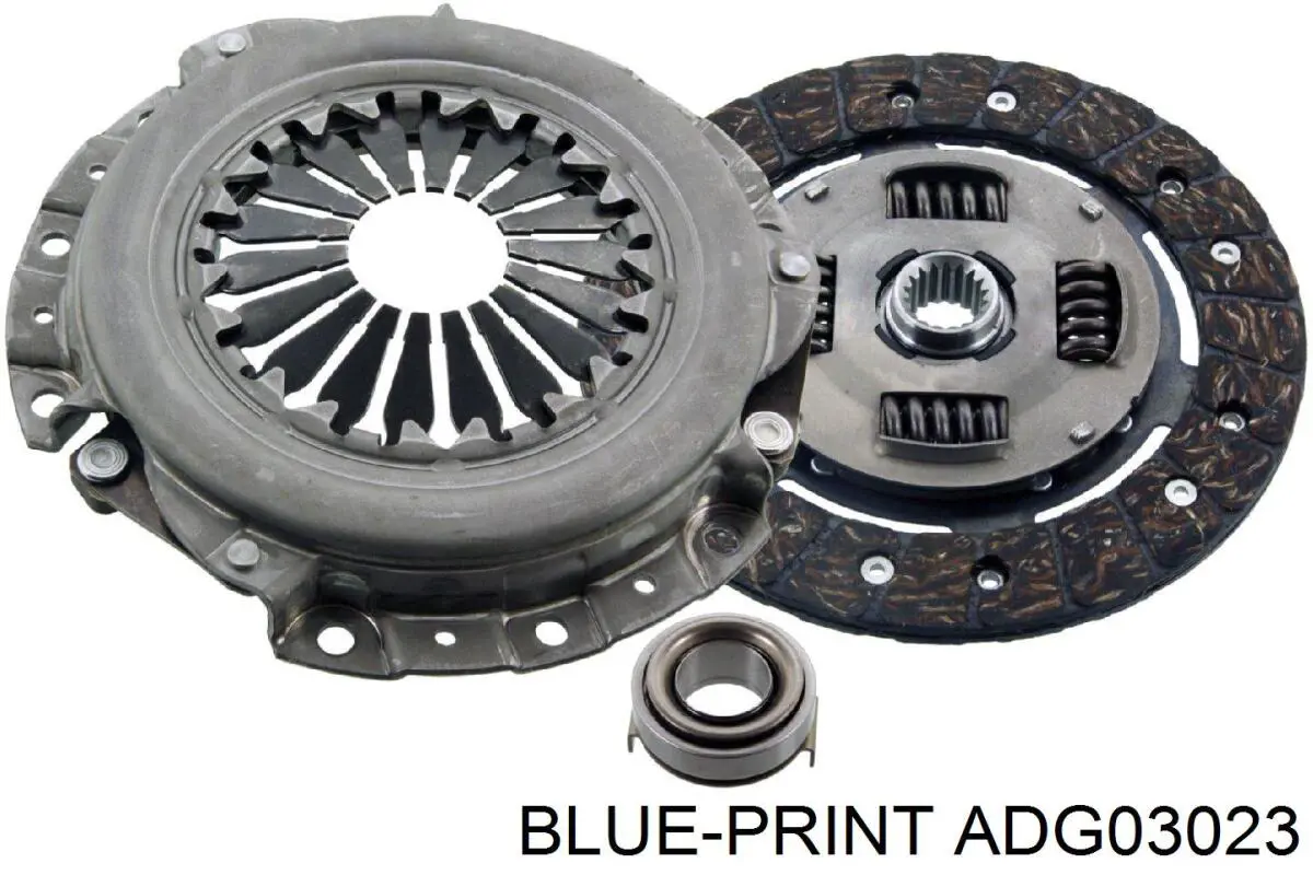 Купить ADG03023 Blue Print Комплект сцепления (диск, корзина, подшипник)