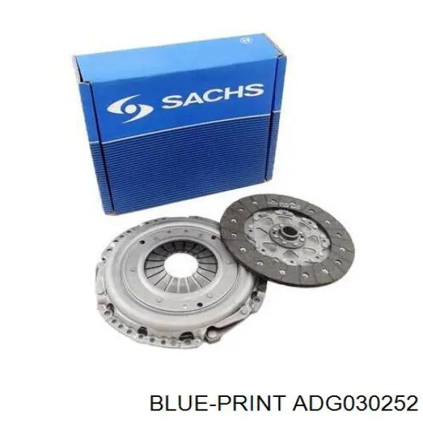 Комплект сцепления (3 части) Blue Print ADG030252 цена, от 130.63 USD