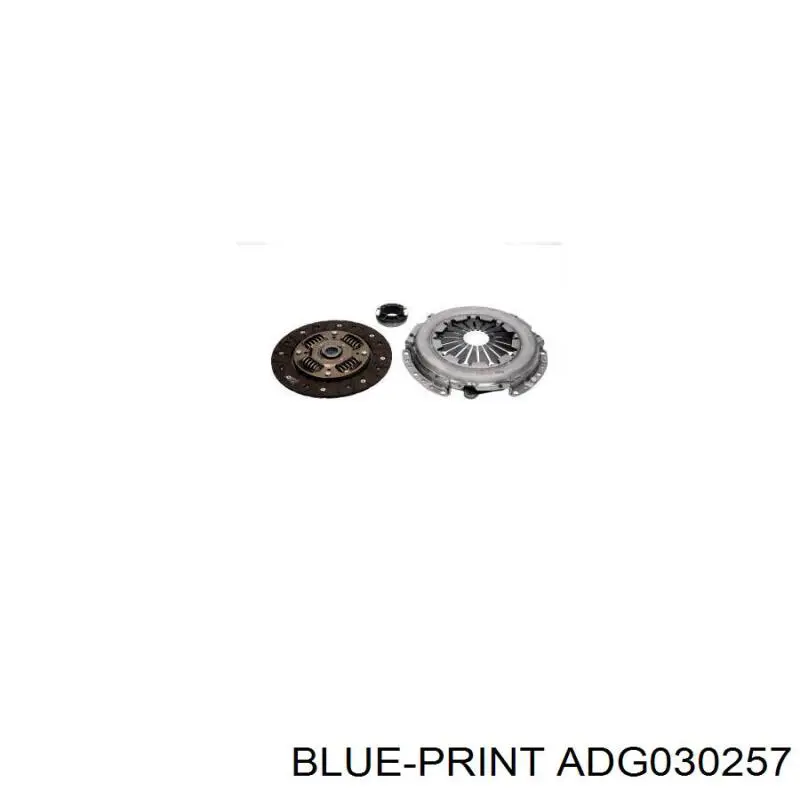 Купить ADG030257 Blue Print Комплект сцепления (диск, корзина, подшипник)