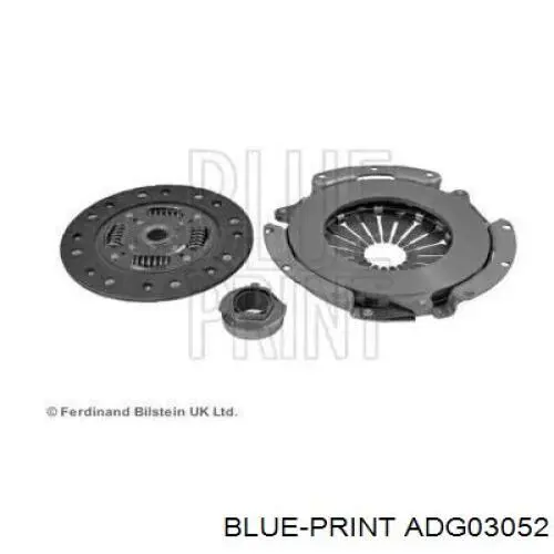 Kit de embrague (3 partes) ADG03052 Blue Print