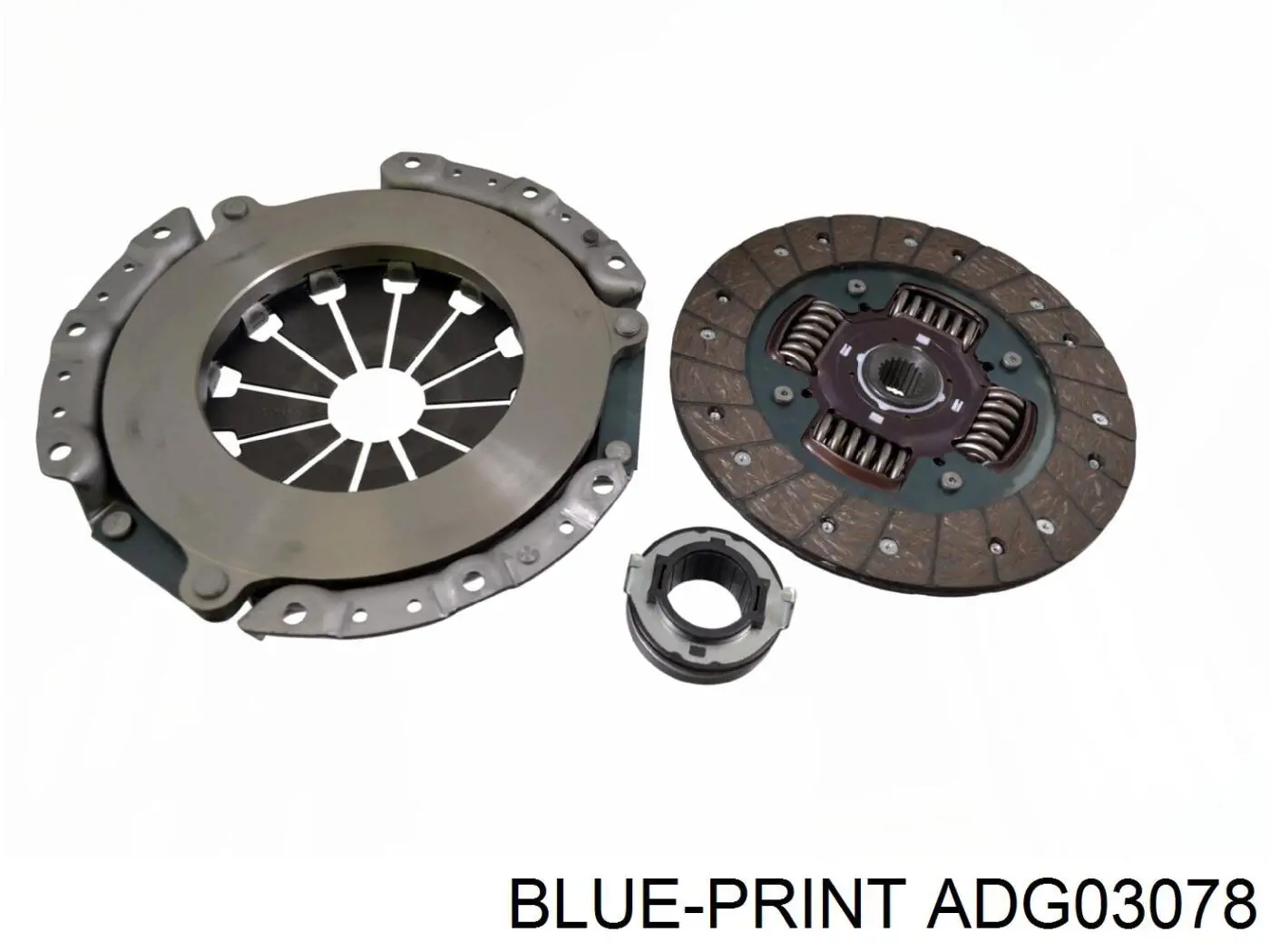 Купить ADG03078 Blue Print Комплект сцепления (диск, корзина, подшипник)