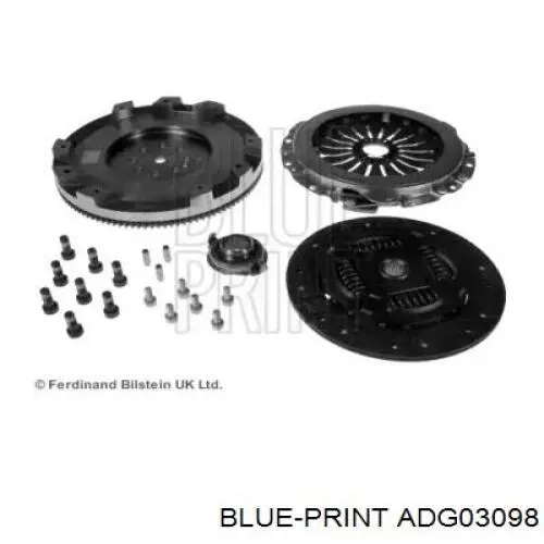 Купить ADG03098 Blue Print Комплект сцепления (диск, корзина, подшипник)