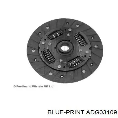 Диск сцепления ADG03109 Blue Print