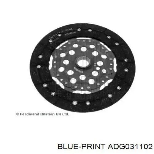 Диск сцепления ADG031102 Blue Print