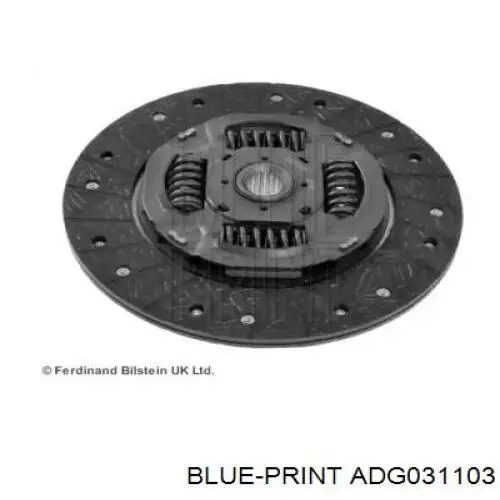 Диск сцепления ADG031103 Blue Print