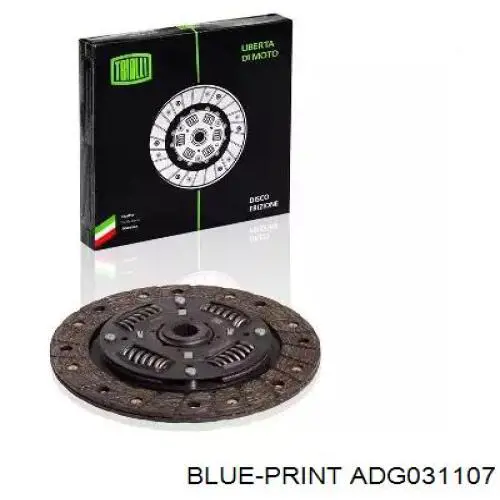 Диск сцепления HD89 VALEO