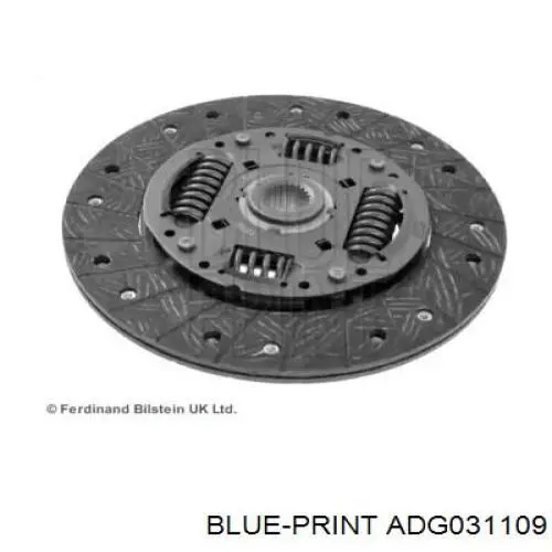 Диск сцепления ADG031109 Blue Print