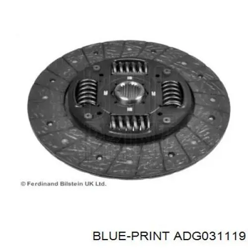 Диск сцепления ADG031119 Blue Print