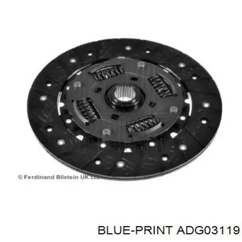 ADG03119 Blue Print диск сцепления
