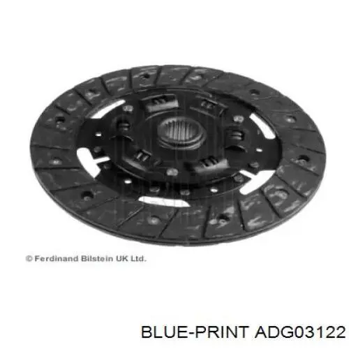 Диск сцепления ADG03122 Blue Print