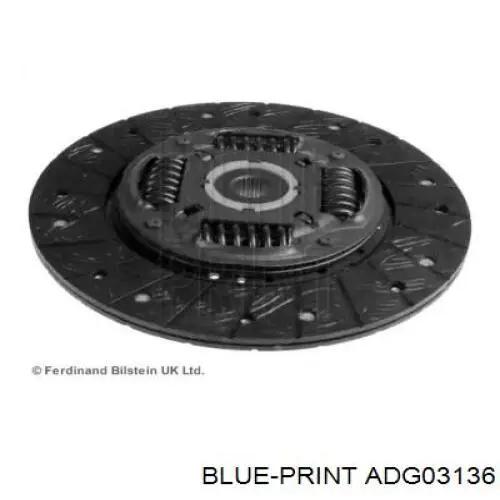 Диск сцепления ADG03136 Blue Print