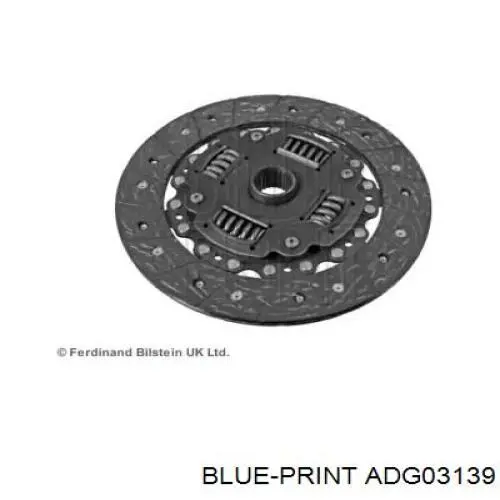 Диск сцепления ADG03139 Blue Print