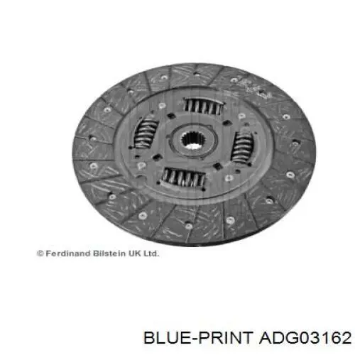Disco de embrague ADG03162 Blue Print