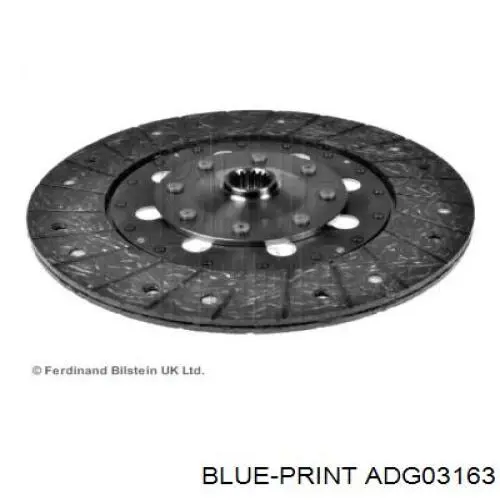 Диск сцепления ADG03163 Blue Print