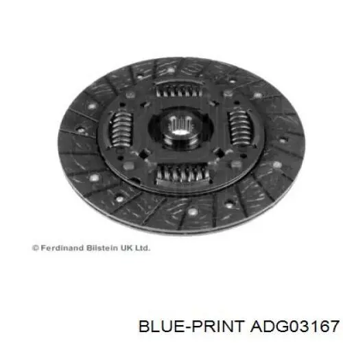 Диск сцепления ADG03167 Blue Print