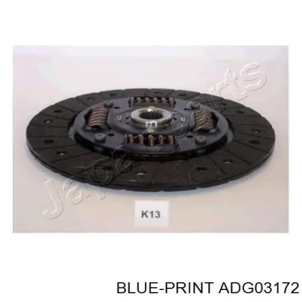 Disco de embrague ADG03172 Blue Print