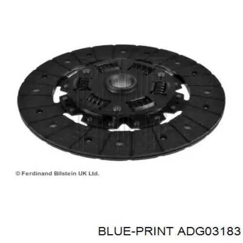 Диск сцепления ADG03183 Blue Print