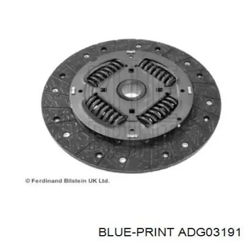 Диск сцепления ADG03191 Blue Print