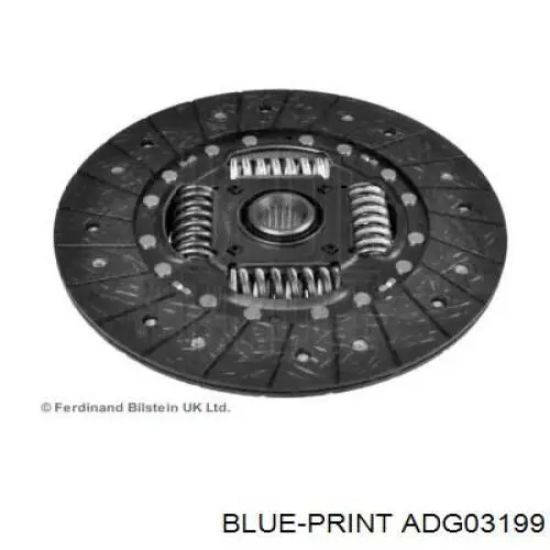 Диск сцепления ADG03199 Blue Print