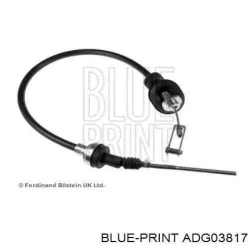 Cable de embrague ADG03817 Blue Print