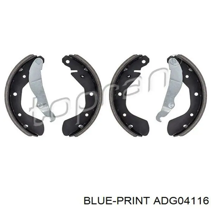 90399216 Opel Барабанные тормозные колодки